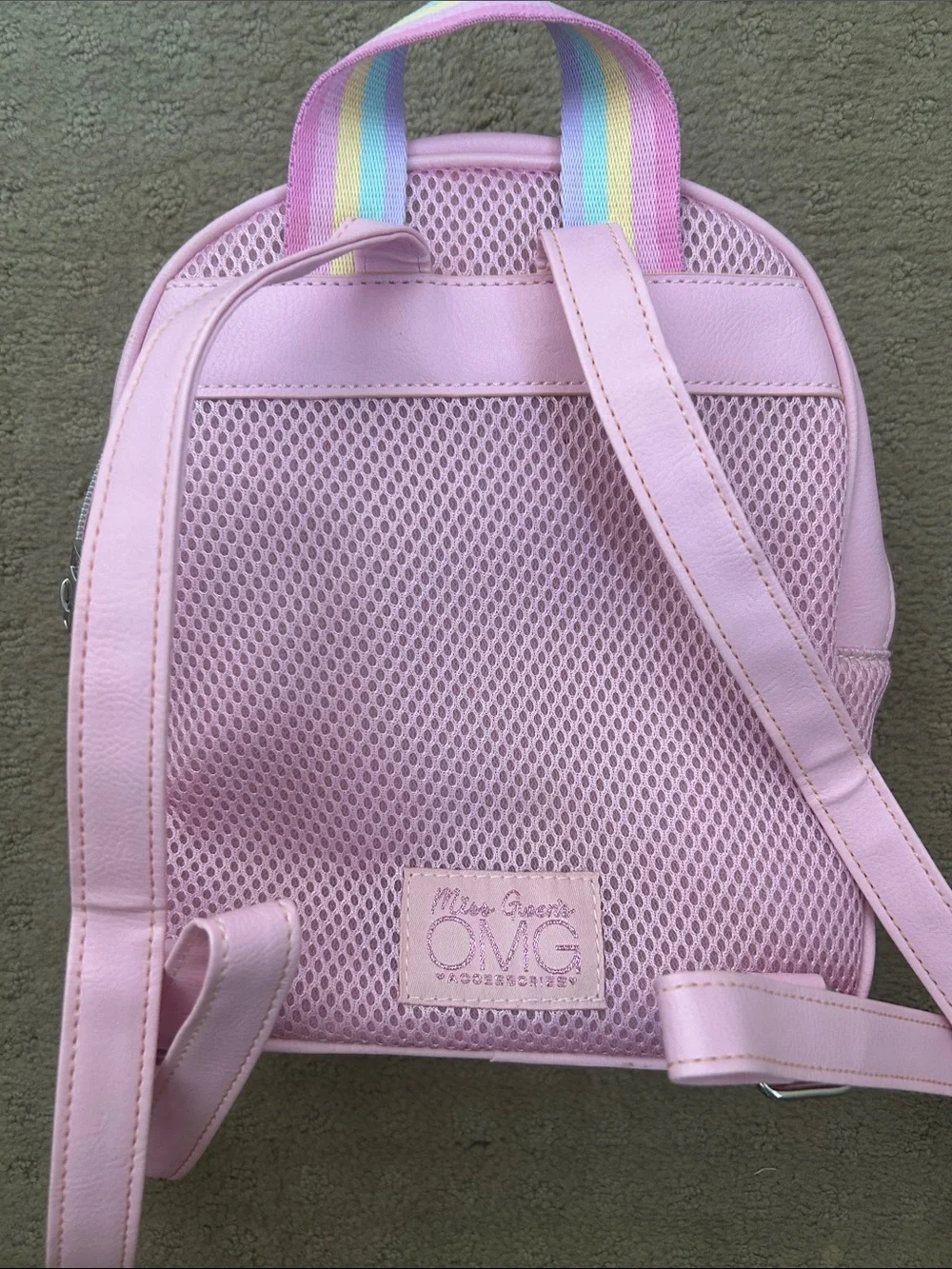 Pink Butterfly Kids Backpack - Sparkle Butterfly Design